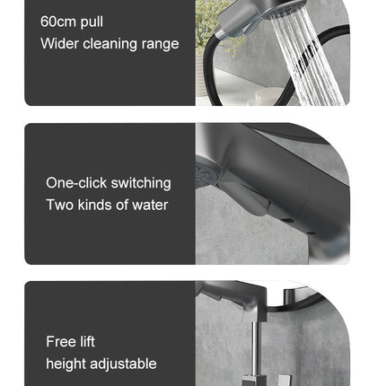 Elegant Temperature Display Smart Faucet