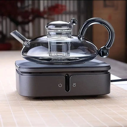 Pure Brew Aesthetic  Heat-Resistant Glass Teapot