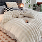 WHITE / 200x230cm-4pcs set