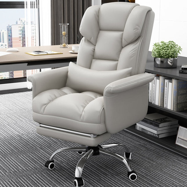Office Comfort Adjustable Leather Comfy Chair