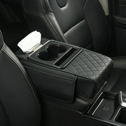 Console Craft Multi-Pocket Car Armrest Pad