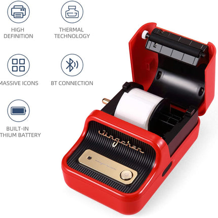 Mini Wireless Label Thermal Printer