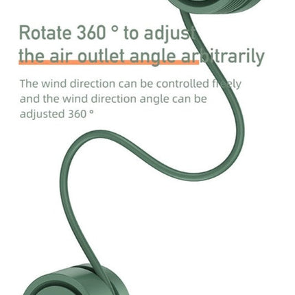 Retractable Aroma Therapy Bladeless Neck Fan
