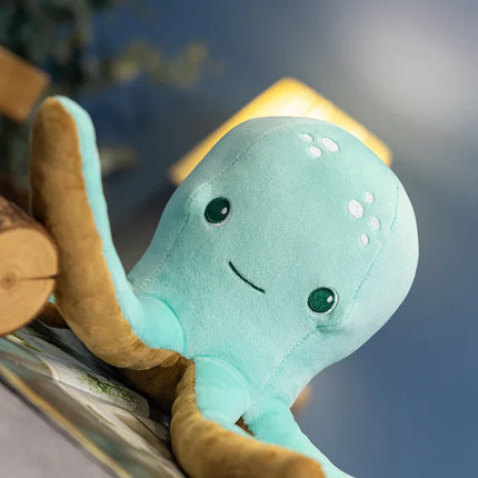 Long Tentacles Happy Octopus Plush Toy