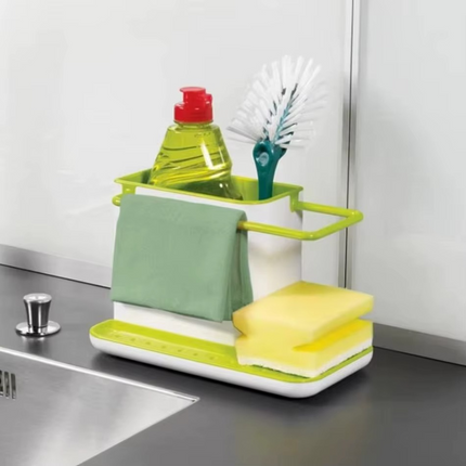 Kitchen Cloth Hanger Soap Dispenser
