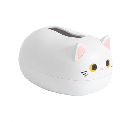 Cat Shaped Desktop Tissue Box