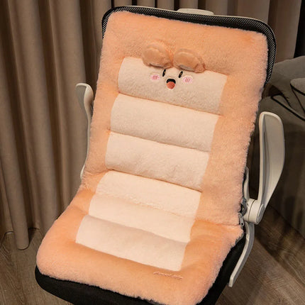 Plush Nest Back Cushion Seat Support Pad