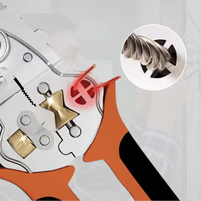 Heavy-Duty 10in1 Wire Cutter Stripping Pliers