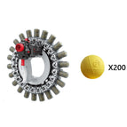 200 rounds