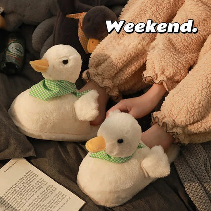 Mini Duck Non-Slip Comfy Slippers