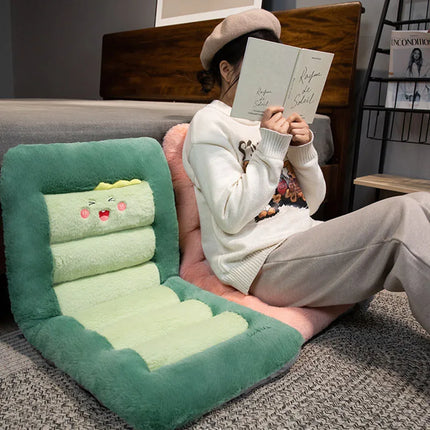 Plush Nest Back Cushion Seat Support Pad