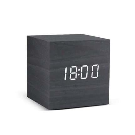 Minimalist Wooden Digital Desktop Alarm Clock