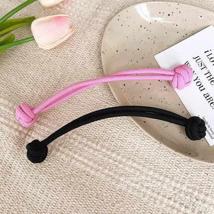 Minimal Knot Elastic Hair Tie Maker Tool