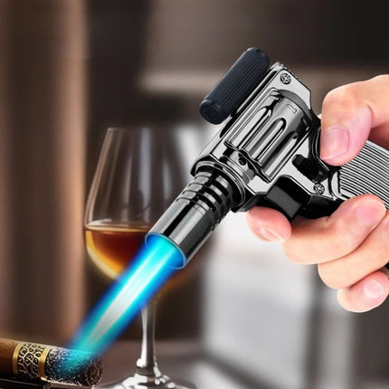 Inferno Strike Metal Windproof Laser Torch Lighter