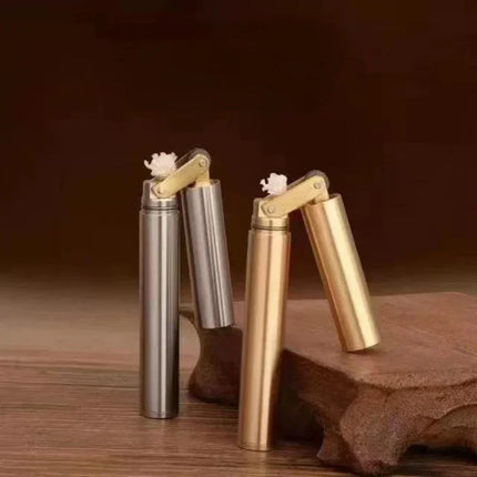 Mini Nunchaku Retro Windproof Kerosene Flame Lighter