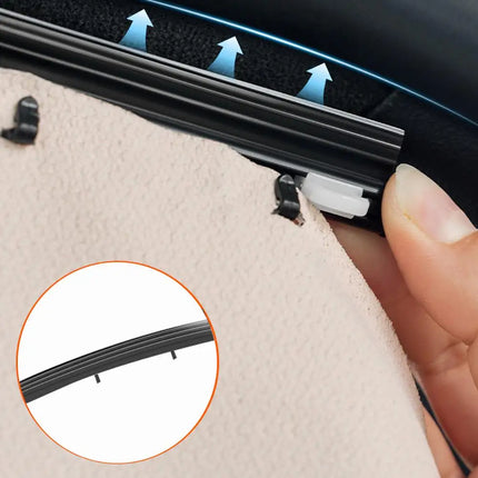 Magnetic Slide Retractable Rail Car Window Curtains