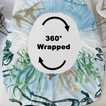 3pcs Octopus Eye Floral Comfortable Duvet Cover Bedding Set