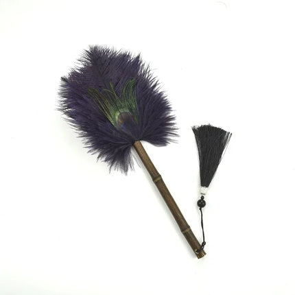 Peacock Feather Anti-Static Dusting Brush