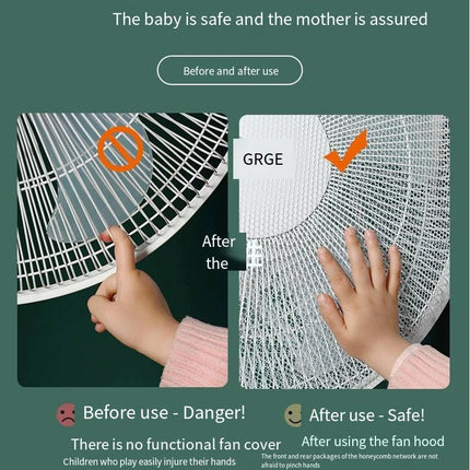 Child Safety Protective Universal Electric Fan Net Cover