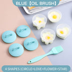 4 Pcs Pattern Green