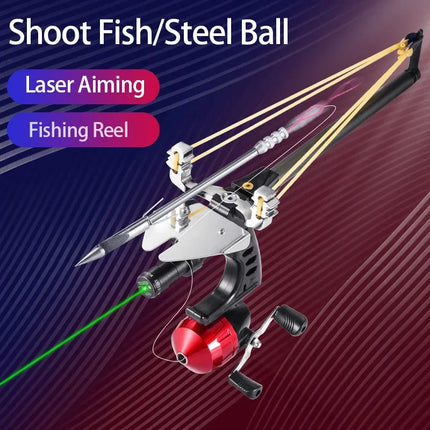Long-Range Telescopic Fishing Laser Slingshot