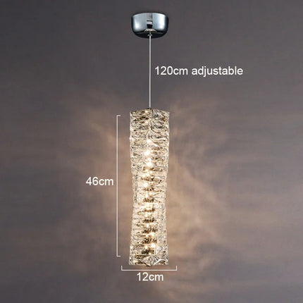 Icefall Crystal American Wall Lamp