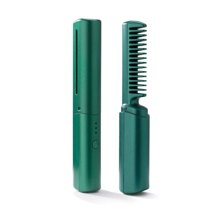 USB Powered Smart Heat Iron Comb Hair Straightener