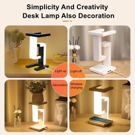 Levitating Glow Wireless Charging Lamp