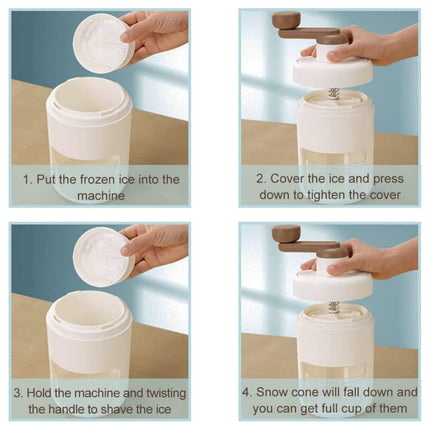 Break Easy Manual Portable Ice Crusher Machine