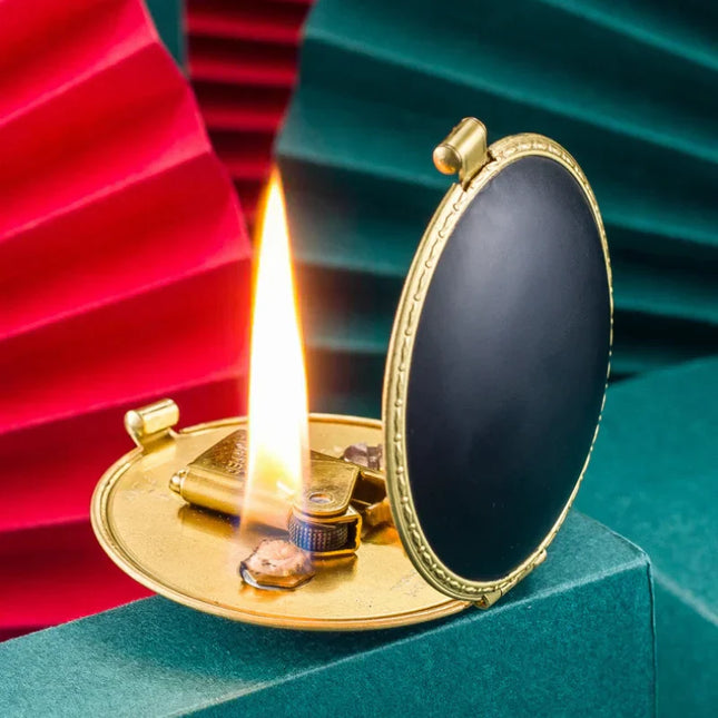 Powder-Style Kerosene Compact Lighter