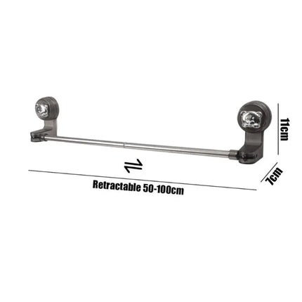 Stick & Store Suction Towel Storage Rack