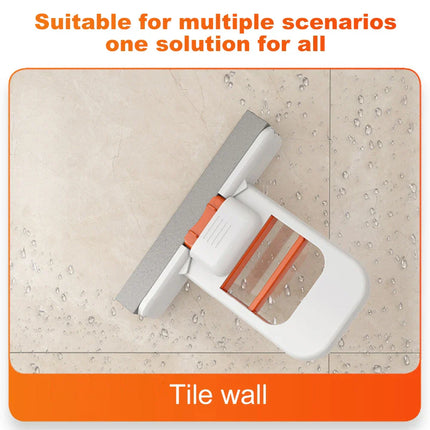 Scratch-Safe Compact Dual Texture Sponge Mop