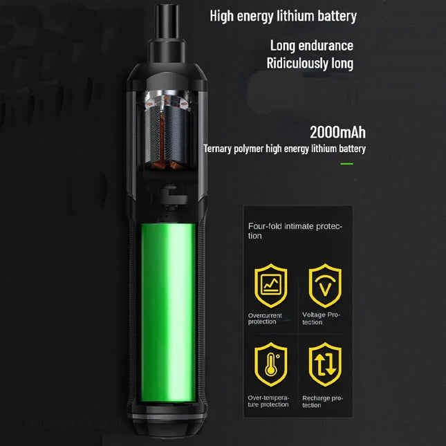 Mini Cordless Rechargeable Electrical Screwdriver Drill Tool Set
