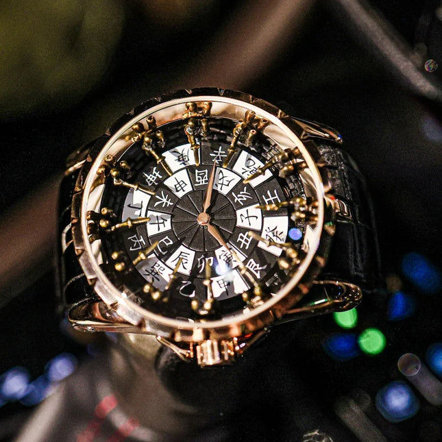 Elite Skeleton Star Inspired Watch