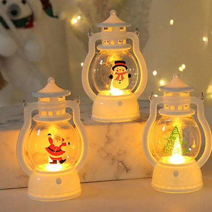 Winter Time Spirit Mini Lamps