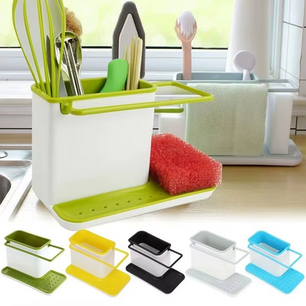Kitchen Cloth Hanger Soap Dispenser