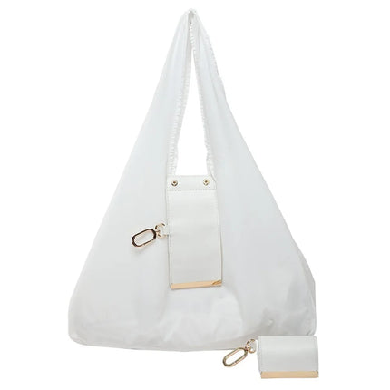 Pocket Size Expandable Tote Reusable Shopping Bag