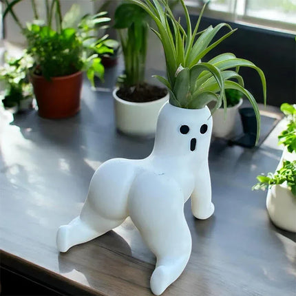 Teasing Ghost Plant Mini Vase