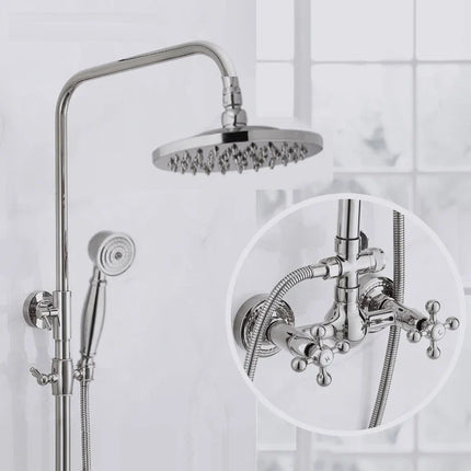 Golden Era Vintage Rainfall Bath Shower System
