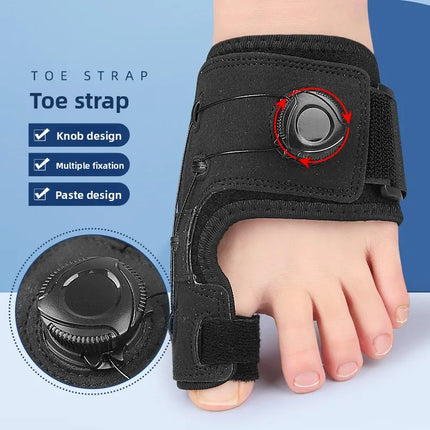 Adjustable Dial Tightening Big Toe Straightener