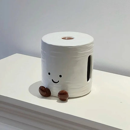 Smiley Toilet Paper Tissue Box