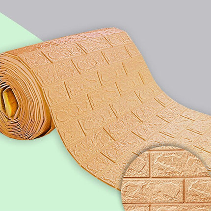 3D Self-Adhesive Soft Brick Wall Stickers