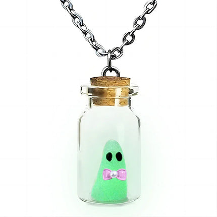 Mystic Night Glow Ghost Necklace