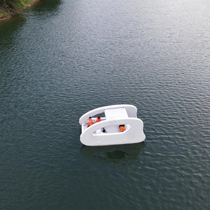 Futuristic Capsule Inflatable Fishing Boat