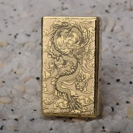 Timeless Heavy-Duty Flip-Open Flame Lighter