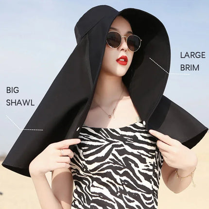 Sun Guard Oversized UV Protection Hat
