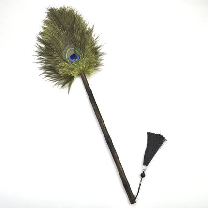 Peacock Feather Anti-Static Dusting Brush
