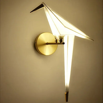 Origami Bird Sculptural Floor Lamp