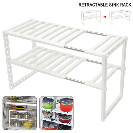 Under Sink Magic Organizer Adjustable Rack