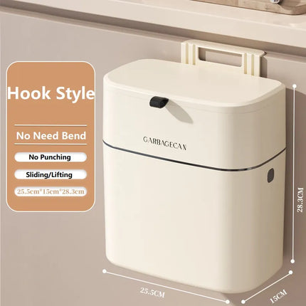 Space-Saver Hangable Home Mini Trash Bin